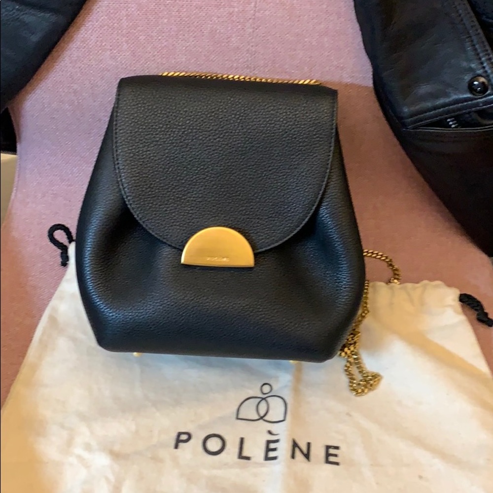 Polene Numero Un Mini (Number One Mini) in Black